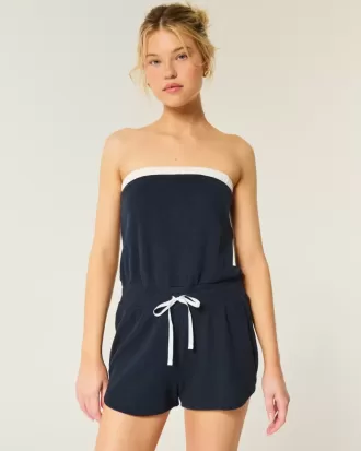 Gilly Hicks Cozy Waffle Onesie fără bretele