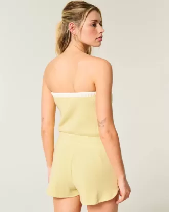 Gilly Hicks Cozy Waffle Onesie fără bretele