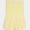 Gilly Hicks Cozy Waffle Onesie fără bretele Gilly Hicks Cozy Waffle Onesie fără bretele