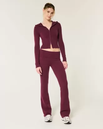 Gilly Hicks, pulover confortabil din tricot, pantaloni cu talie pliabilă