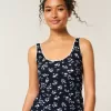 Gilly Hicks Waffle Lace Trim Tank Gilly Hicks Waffle Lace Trim Tank