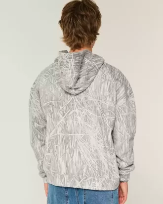 Hanocă cu cap cu fermoar Camo