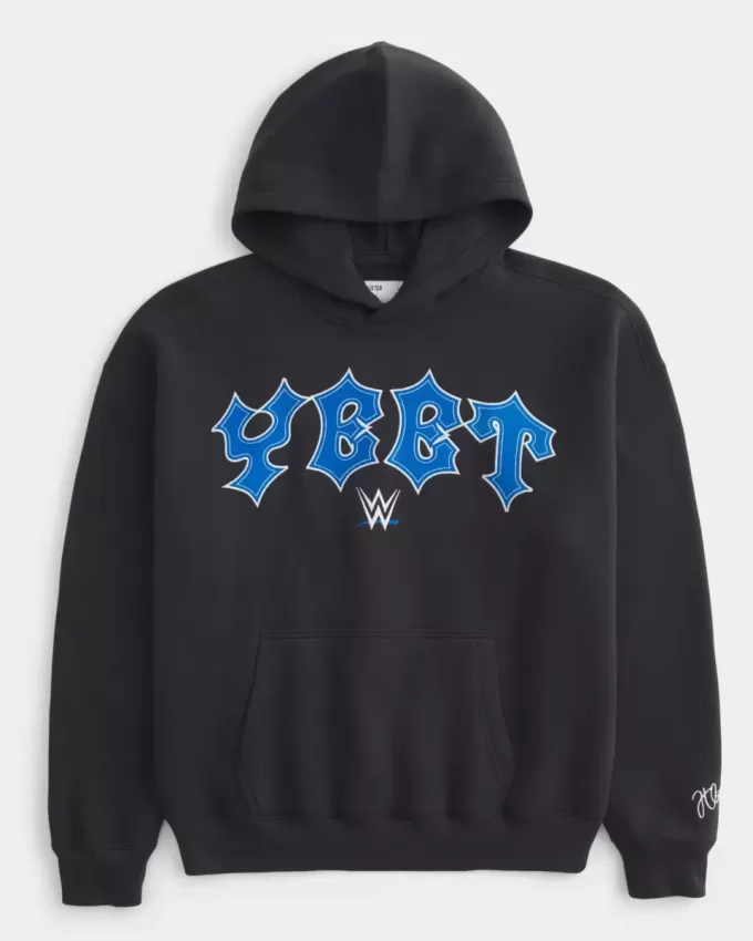 Hanocă cu capota Boxy Yeet Graphic Hanocă cu capota Boxy Yeet Graphic
