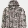 Pantaloni scurți din lână camuflat la jumătatea coapsei