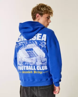 Hanocă cu capota cu grafic Chelsea FC