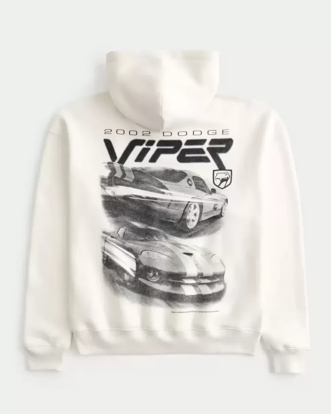 Hanocă cu capota cu grafic Dodge Viper Hanocă cu capota cu grafic Dodge Viper