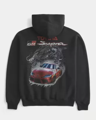 Hanocă cu capota cu grafic Toyota Supra
