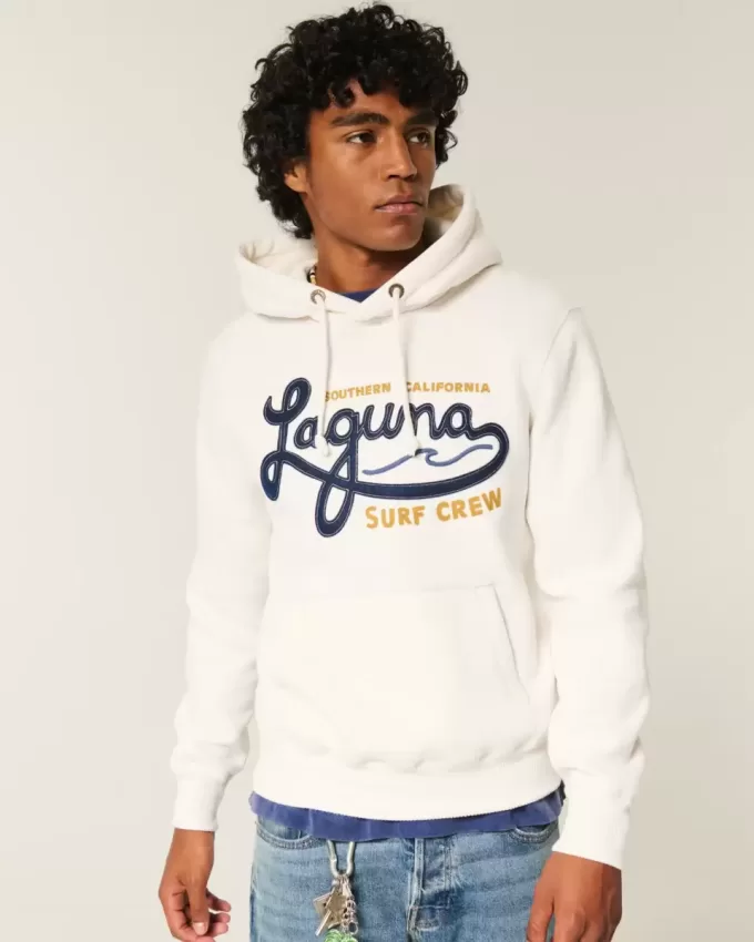 Hanocă cu captuseală cu captuseală cu vafe Laguna Graphic Surf Crew Hanocă cu captuseală cu captuseală cu vafe Laguna Graphic Surf Crew