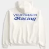Hanocă cu glugă cu fermoar cu grafic Volkswagen Racing Boxy Hanocă cu glugă cu fermoar cu grafic Volkswagen Racing Boxy
