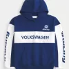 Hanocă cu glugă cu grafic Volkswagen Racing Boxy Hanocă cu glugă cu grafic Volkswagen Racing Boxy