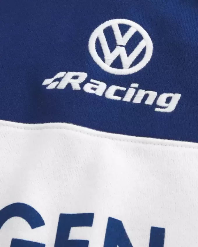 Hanocă cu glugă cu grafic Volkswagen Racing Boxy Hanocă cu glugă cu grafic Volkswagen Racing Boxy