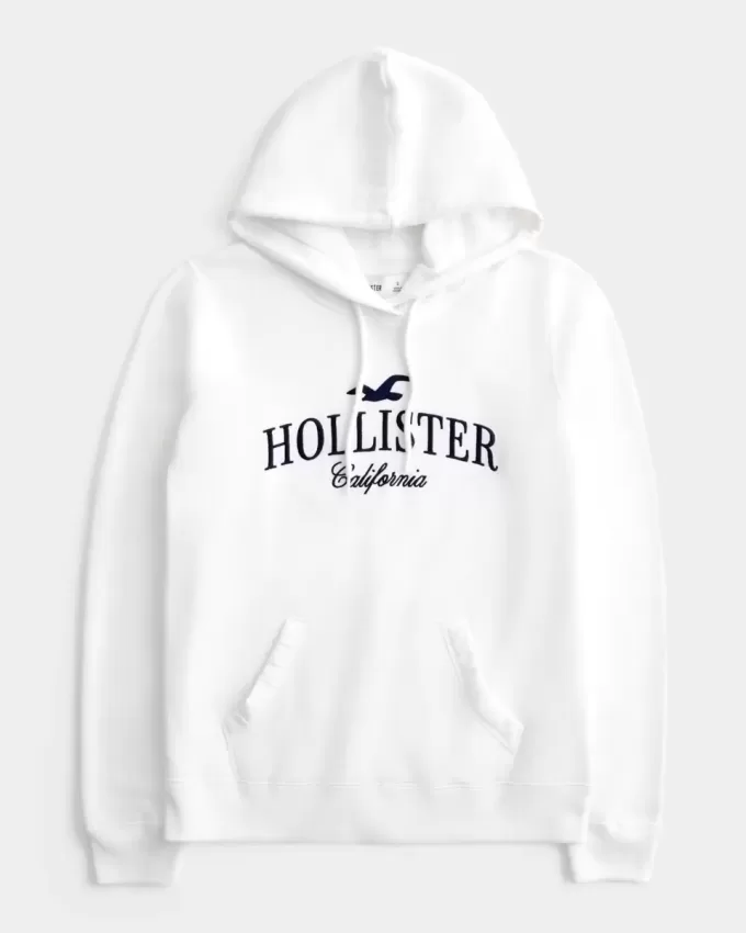 Hanocă supradimensionată cu logo grafic Hanocă supradimensionată cu logo grafic