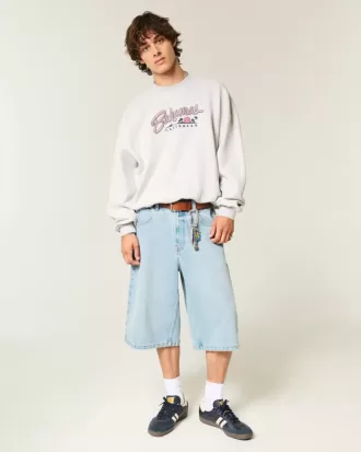 Hanorac Baggy Cinch Bahamas Graphic Crew