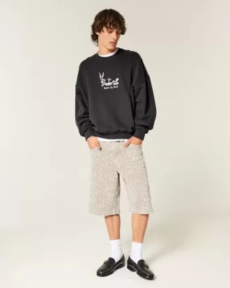 Hanorac Baggy Cinch Bugs Bunny Graphic Crew