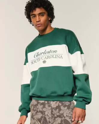 Hanorac Baggy Cinch Charleston Graphic Crew