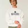 Hanorac Baggy Cinch Malibu Graphic Crew