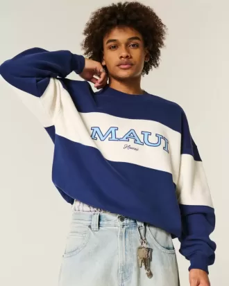 Hanorac Baggy Cinch Maui Graphic Crew