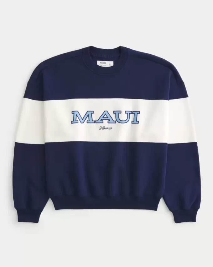 Hanorac Baggy Cinch Maui Graphic Crew