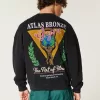 Hanorac boxy Atlas Bronze Gym Crew Hanorac boxy Atlas Bronze Gym Crew