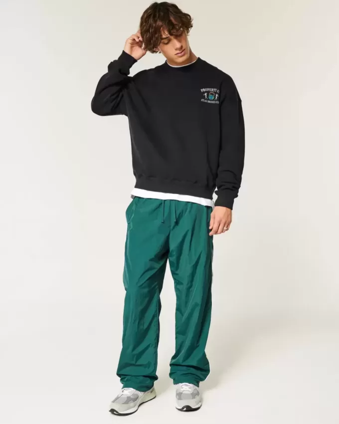 Hanorac boxy Atlas Bronze Gym Crew Hanorac boxy Atlas Bronze Gym Crew