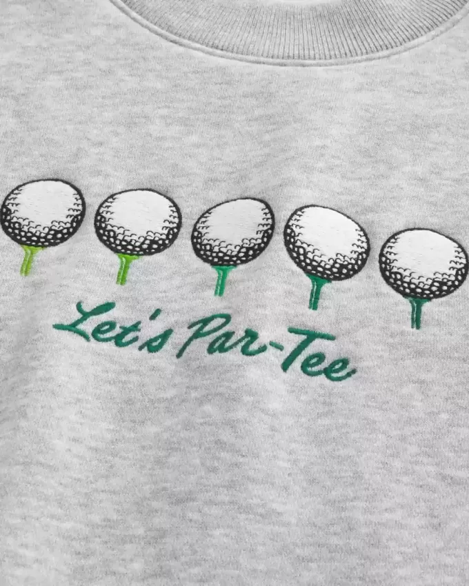 Hanorac Boxy Golf Graphic Crew