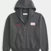 Hanorac boxy Oracle Red Bull Racing Graphic cu fermoar Hanorac boxy Oracle Red Bull Racing Graphic cu fermoar