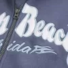 Hanorac cu grafic Palm Beach cu fermoar Hanorac cu grafic Palm Beach cu fermoar