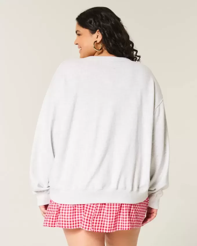Hanorac Easy Star Graphic Crew Hanorac Easy Star Graphic Crew