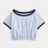 Hanorac grafic cu mânecă scurtă Terry Fleece Hanorac grafic cu mânecă scurtă Terry Fleece
