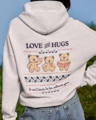 Hanorac grafic Teddy Bear