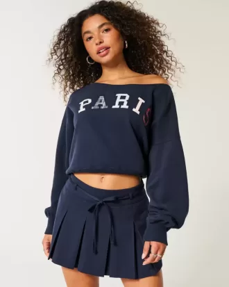 Hanorac mini Paris grafic