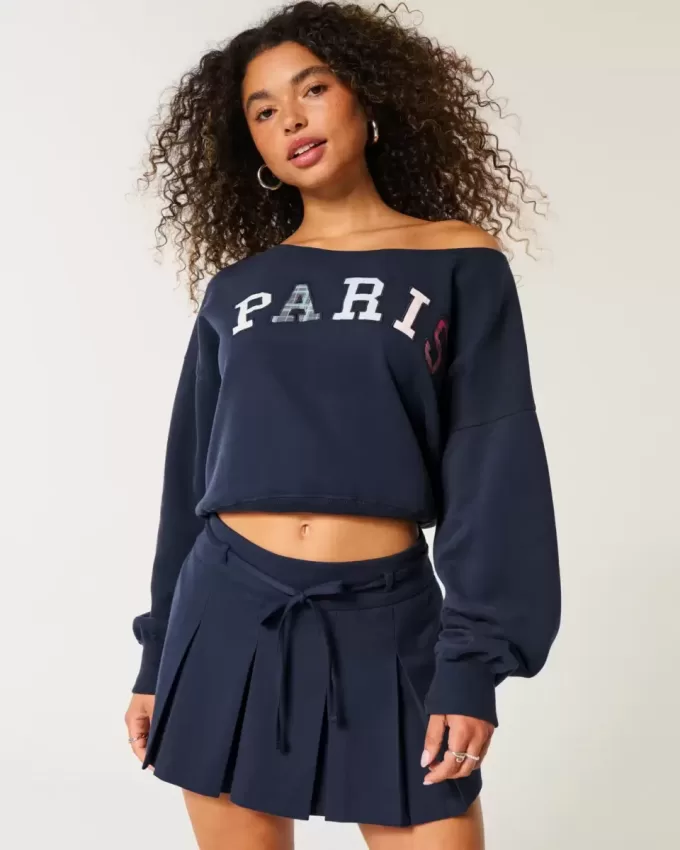 Hanorac mini Paris grafic Hanorac mini Paris grafic