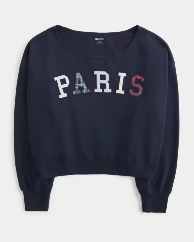 Hanorac mini Paris grafic Hanorac mini Paris grafic