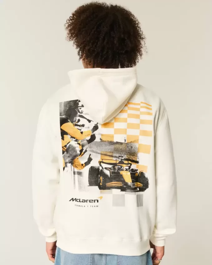 Hanorac relaxat cu grafic McLaren Hanorac relaxat cu grafic McLaren