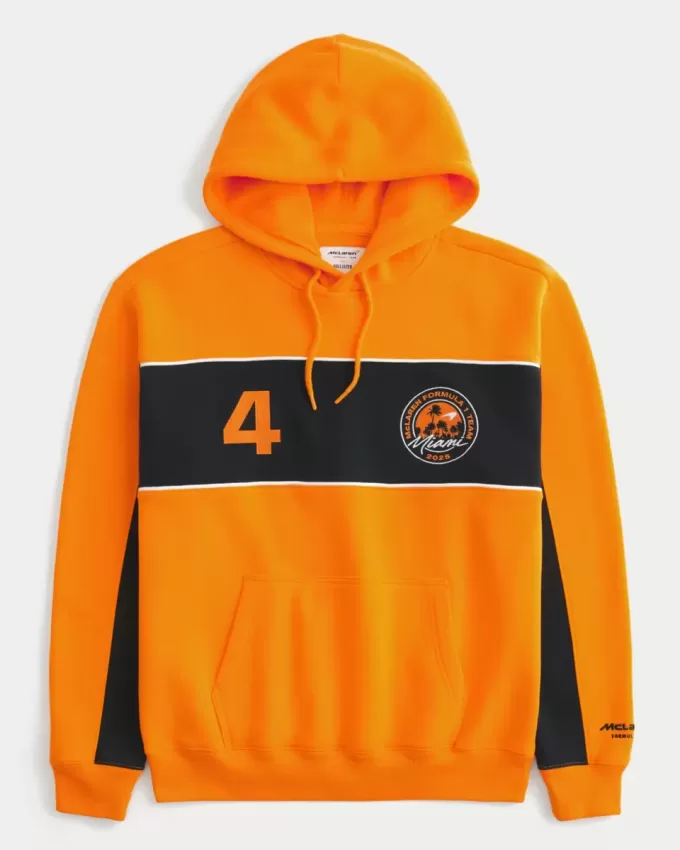 Hanorac relaxat cu grafic McLaren Hanorac relaxat cu grafic McLaren
