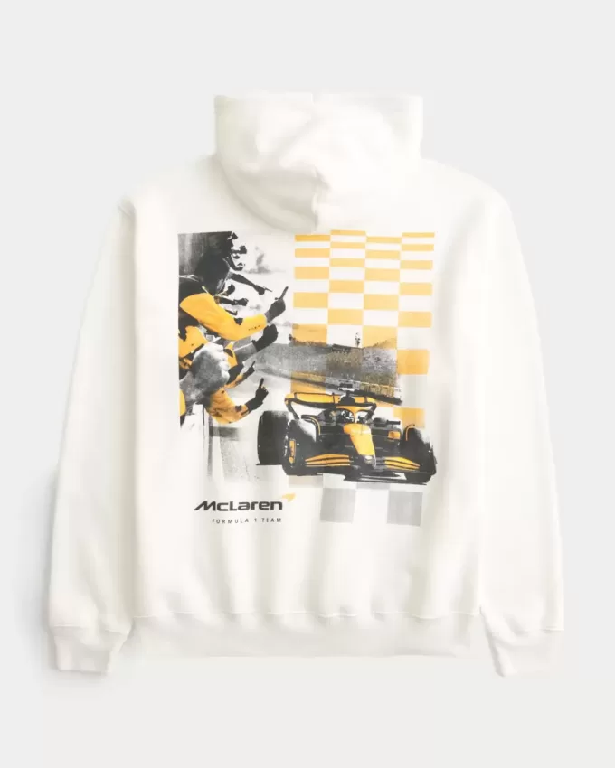 Hanorac relaxat cu grafic McLaren Hanorac relaxat cu grafic McLaren