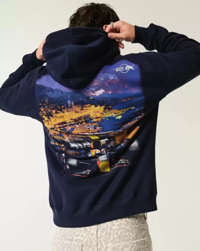 Hanorac relaxat Oracle Red Bull Racing Graphic Hanorac relaxat Oracle Red Bull Racing Graphic