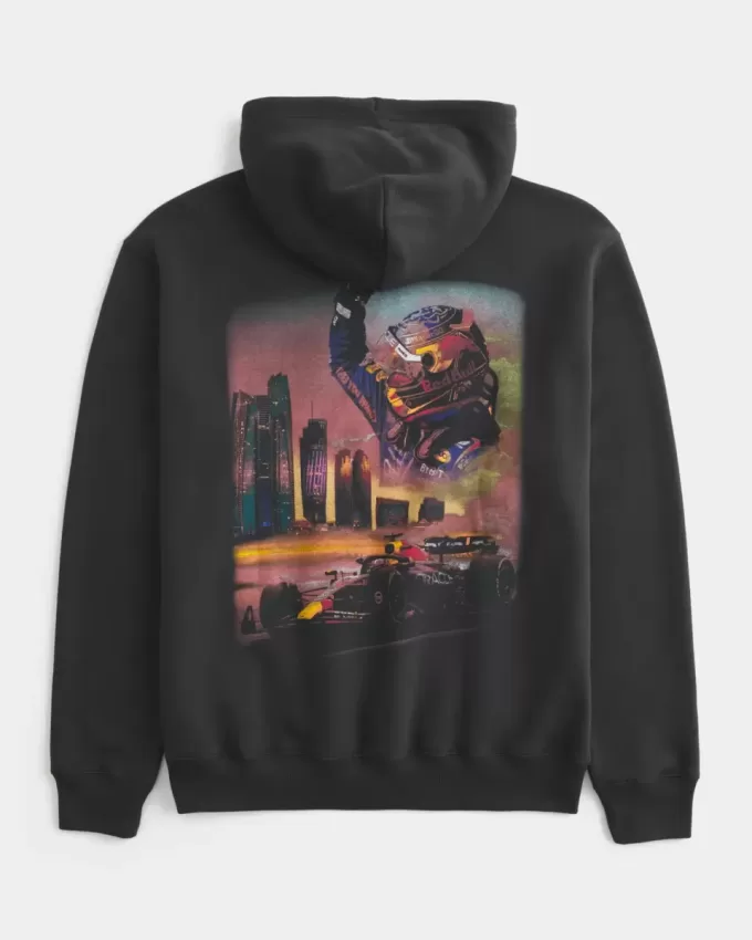 Hanorac relaxat Oracle Red Bull Racing Graphic Hanorac relaxat Oracle Red Bull Racing Graphic