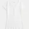 Henley cu mânecă scurtă Henley cu mânecă scurtă