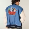 Jachetă de blugi grafică Looney Tunes Jachetă de blugi grafică Looney Tunes
