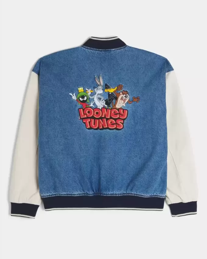 Jachetă de blugi grafică Looney Tunes Jachetă de blugi grafică Looney Tunes
