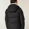 Jachetă puf căptușită cu blană artificială