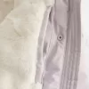 Jachetă puf căptușită cu blană artificială