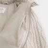 Jachetă puf mini din tricot pulover