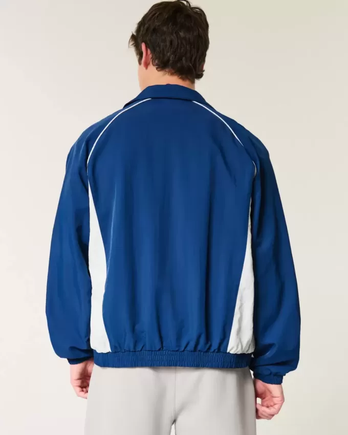 Jachetă Windbreaker cu grafică Rec & Leisure Division Jachetă Windbreaker cu grafică Rec & Leisure Division