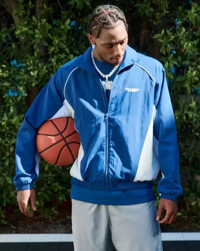 Jachetă Windbreaker cu grafică Rec & Leisure Division Jachetă Windbreaker cu grafică Rec & Leisure Division