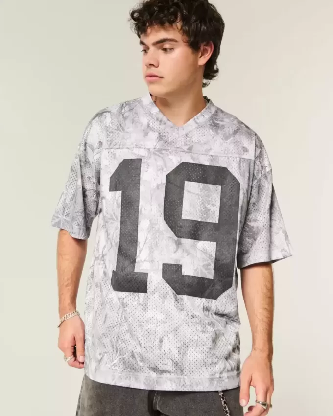 Jersey Camo cu grafic largi Jersey Camo cu grafic largi