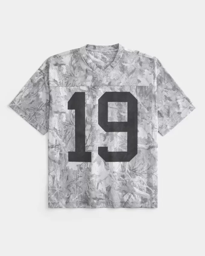 Jersey Camo cu grafic largi Jersey Camo cu grafic largi