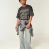 Jersey grafic cu model largi Jersey grafic cu model largi