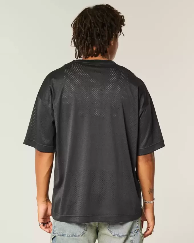 Jersey grafic cu model largi Jersey grafic cu model largi